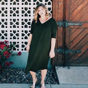 Black CJLA midi dress